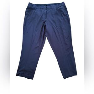 Lane Bryant The Lena Dark Blue Pants with tighter tummy technology Size 26 R